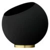 AYTM Globe Flower Pot Ø60 Cm, Black -Hay Store aytm globe flower pot black 5 1