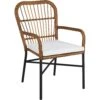 Brafab Anemon Dining Chair, Natural/White -Hay Store brafab anemon dining chair with cushion 0