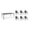 Brafab Delia Nimes Dining Set, Anthracite -Hay Store brafab delia nimes dining set 4