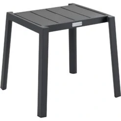 Brafab Delia Side Table H39 Cm Aluminium, Anthracite