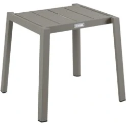 Brafab Delia Side Table H39 Cm Aluminium, Khaki
