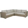 Brafab Funkia Corner Sofa 5-Seater, Beige/Sand 2 Brafab Funkia Corner Sofa 5-Seater, Beige/Sand -Hay Store brafab funkia corner sofa beige 1