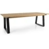 Brafab Laurion Dining Table 230x100, Teak/Black Alu -Hay Store brafab laurion dining table teak 0