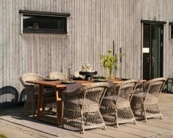 Brafab Laurion Dining Table 230X100, Teak -Hay Store brafab laurion table teak 8