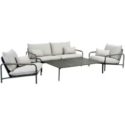 Brafab Lerberget Sofa 2,5-Seater, Anthracite -Hay Store brafab lerberget 25 seater antr ash 2
