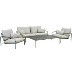 Brafab Lerberget Sofa 2,5-Seater, Green -Hay Store brafab lerberget 25 seater antr ash 7