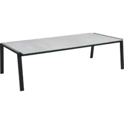 Brafab Lyra Coffee Table 70x148x40 Cm, Black/Grey