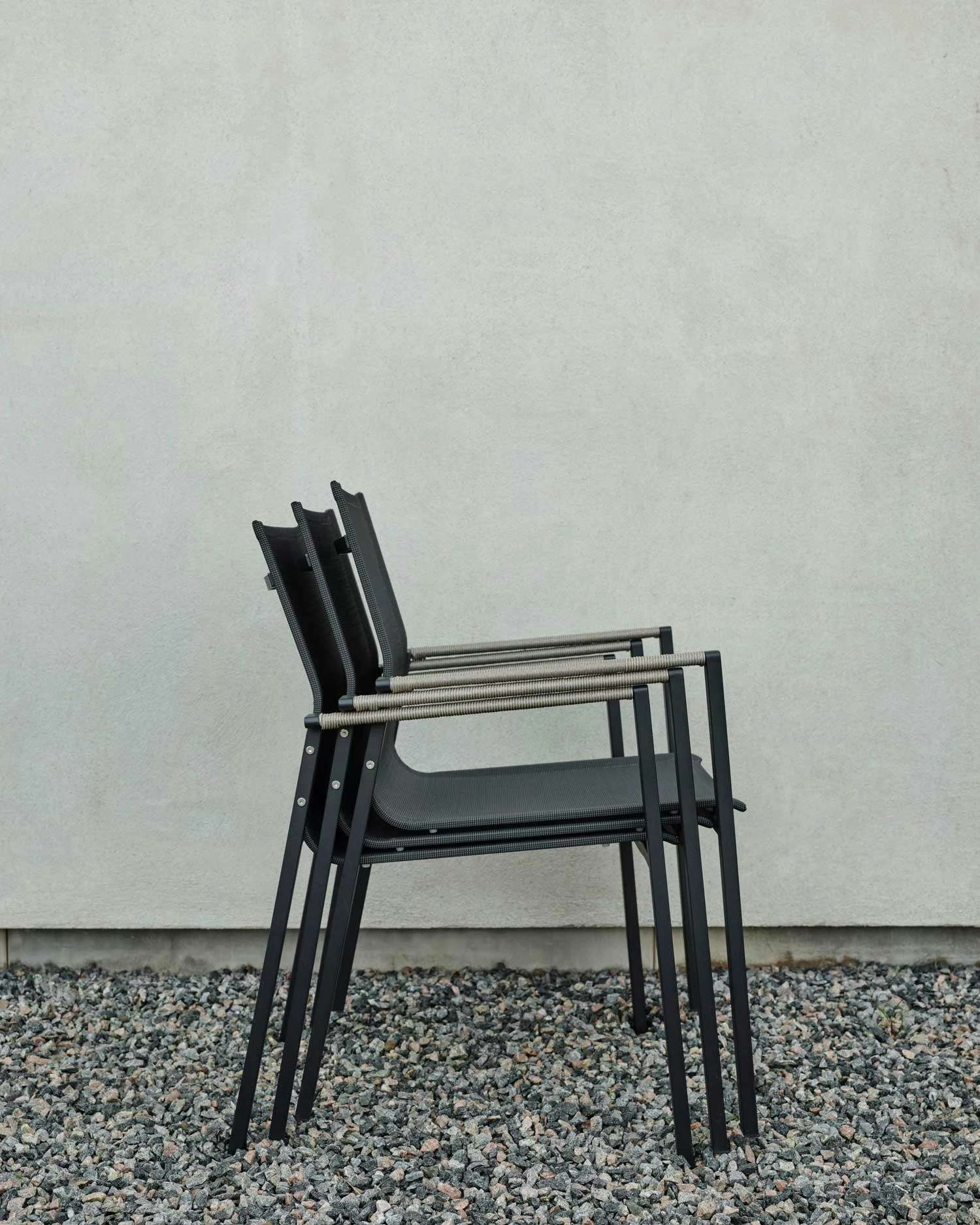 Brafab Lyra Table Set 6 Seats, Black/Grey 8 Brafab Lyra Table Set 6 Seats, Black/Grey - Image 6