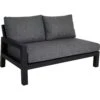 Brafab Stettler Modular Sofa End Piece Left, Black/Grey 2 Brafab Stettler Modular Sofa End Piece Left, Black/Grey -Hay Store brafab stettler 2 s h matt black m d 0