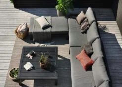 Brafab Stettler Modular Sofa End Piece Left, Black/Grey -Hay Store brafab stettler 2 s h matt black m d 5