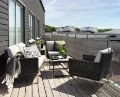 Brafab Talance Coffee Table 80x80cm H45, Black / Dark Grey 10 Brafab Talance Coffee Table 80x80cm H45, Black / Dark Grey -Hay Store brafab talance coffee table 80x80cm h45 dark grey 4