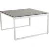 Brafab Talance Coffee Table 80x80cm H45, White / Dark Grey -Hay Store brafab talance coffee table 80x80cm h45 dark grey 6