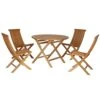 Brafab Turin Dining Set, Teak -Hay Store brafab turin dining set teak 0