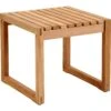 Brafab Vevi Side Table 40x40 Cm, Teak -Hay Store brafab vevi side table 40x40 cm teak 0