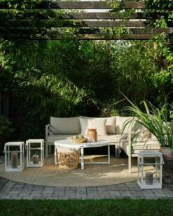 Brafab Weldon Corner Sofa 5-Seater, Khaki/Sand -Hay Store brafab weldon corner sofa 5 seater 3