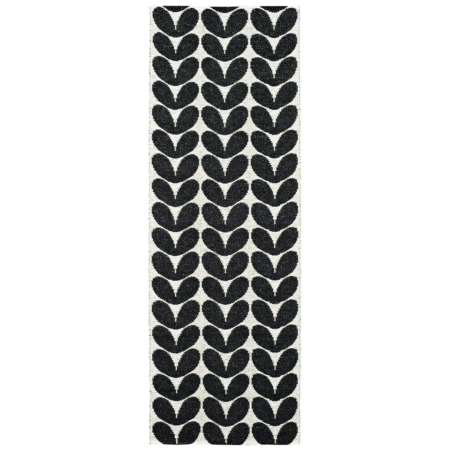 Karin Rug Black, 70x150 Cm 3 Karin Rug Black, 70x150 Cm