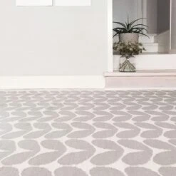 Karin Rug Concrete, 70x200 Cm -Hay Store brita sweden karin rug grey 2