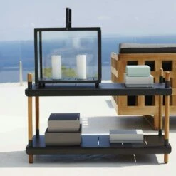 Lighthouse Lantern Large, Grey 10 Lighthouse Lantern Large, Grey -Hay Store cane line lighthouse lantern grey 2 2