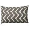 Ikat Sema Cushion 40x60 Cm Outdoor, Grey / Off-white -Hay Store chhatwal jonsson ikat sema cushion indoor outdoor 40x60 cm 0