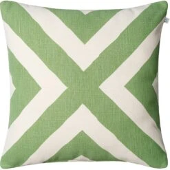 Impal Cushion Outdoor 50x50 Cm, Sage / Off-white