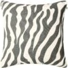 Zebra Cushion 50x50 Cm Outdoor, Grey / Off-white -Hay Store chhatwal jonsson zebra cushion 50x50 cm outdoor 2