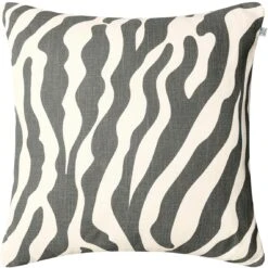 Zebra Cushion 50x50 Cm Outdoor, Grey / Off-white
