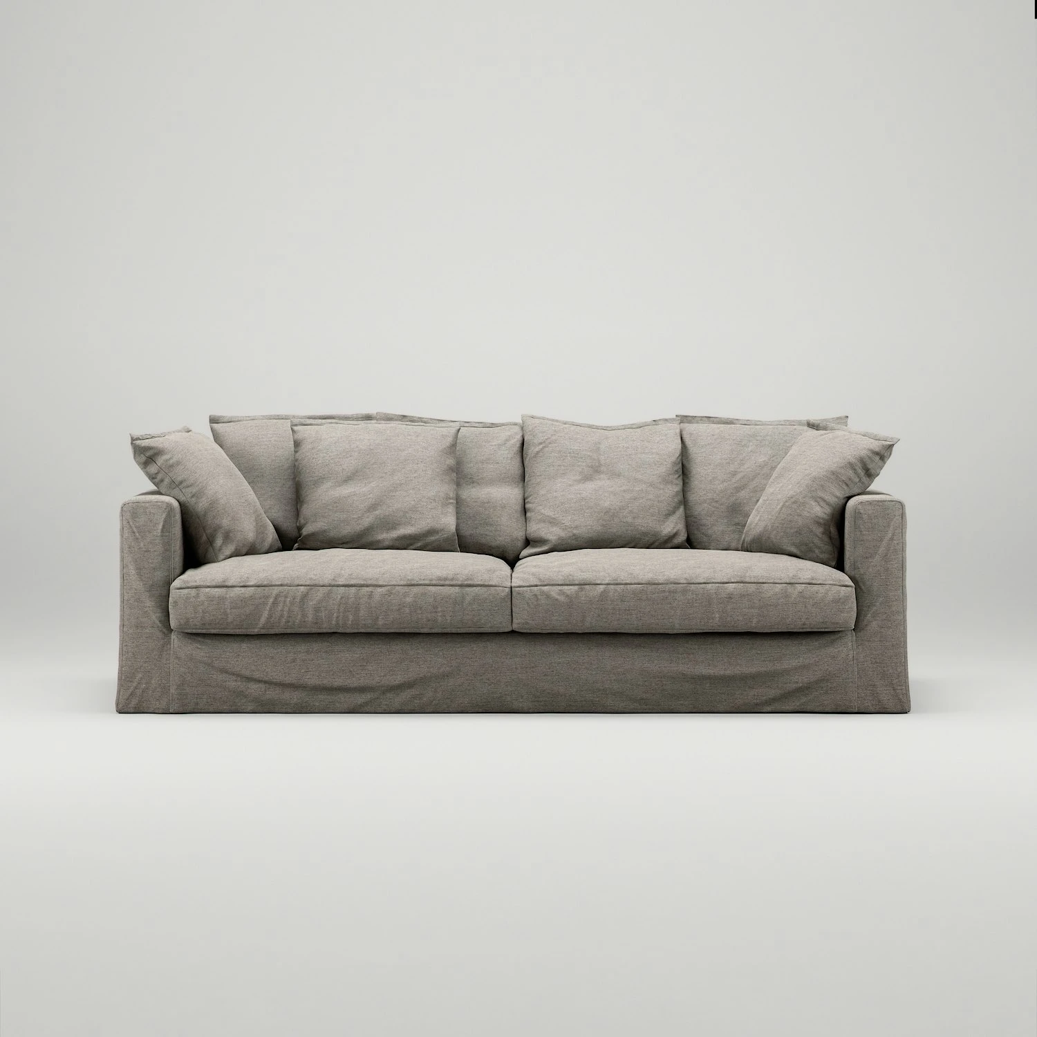 Le Grand Air 3-Seater Sofa Outdoor Sunbrella, Taupe 6 Le Grand Air 3-Seater Sofa Outdoor Sunbrella, Taupe - Image 4