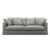 Le Grand Air 3-Seater Sofa Outdoor Sunbrella, Flanelle -Hay Store decotique le grand air outdoor 3 seater sunbrella 14