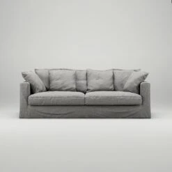 Le Grand Air 3-Seater Sofa Outdoor Sunbrella, Flanelle 9 Le Grand Air 3-Seater Sofa Outdoor Sunbrella, Flanelle -Hay Store decotique le grand air outdoor 3 seater sunbrella 15