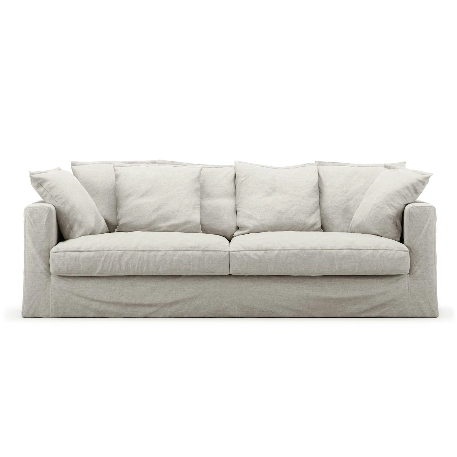 Le Grand Air 3-Seater Sofa Outdoor Sunbrella, Silver Grey 3 Le Grand Air 3-Seater Sofa Outdoor Sunbrella, Silver Grey