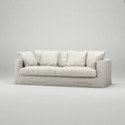 Le Grand Air 3-Seater Sofa Outdoor Sunbrella, Silver Grey 13 Le Grand Air 3-Seater Sofa Outdoor Sunbrella, Silver Grey -Hay Store decotique le grand air outdoor 3 seater sunbrella 26