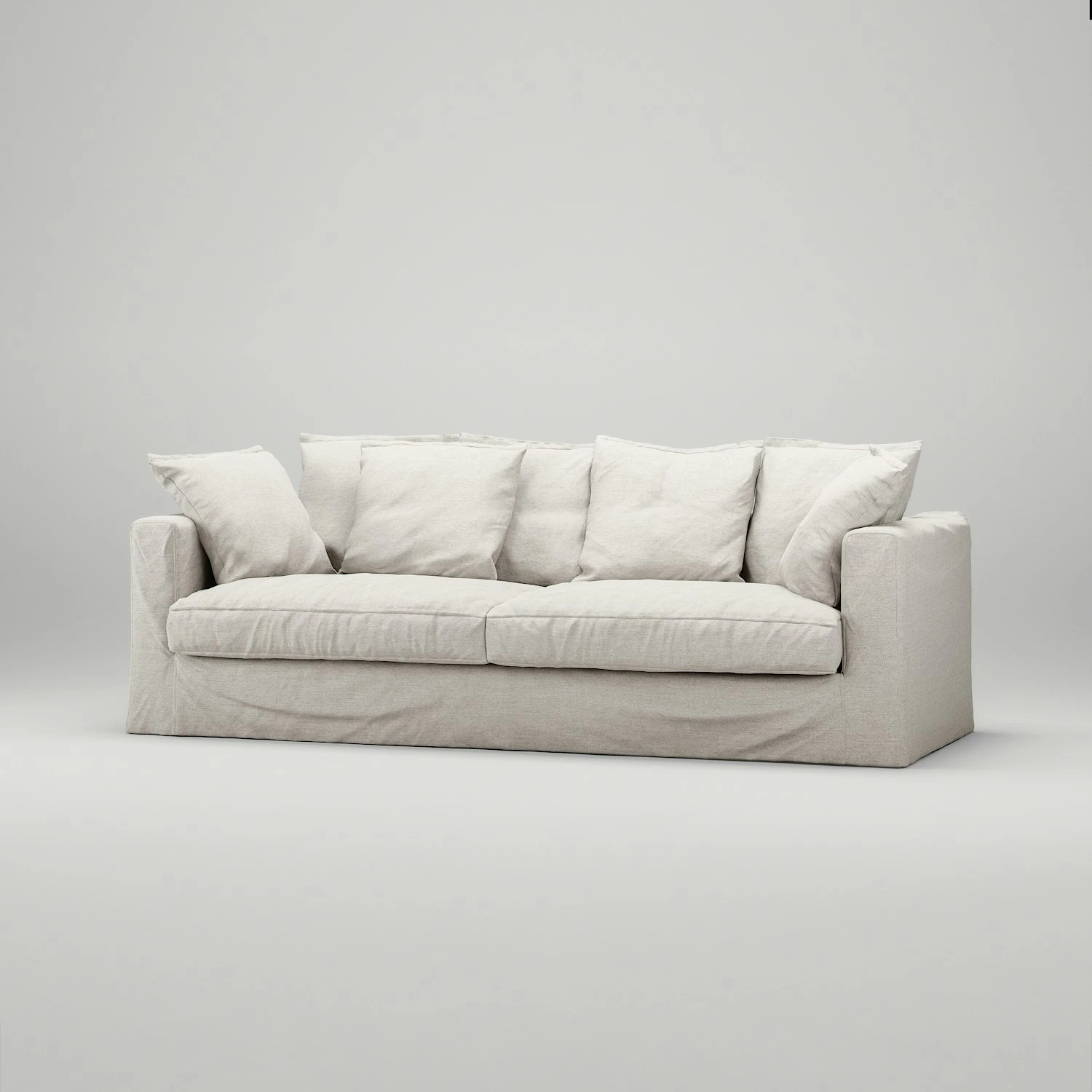 Le Grand Air 3-Seater Sofa Outdoor Sunbrella, Silver Grey 8 Le Grand Air 3-Seater Sofa Outdoor Sunbrella, Silver Grey - Image 6