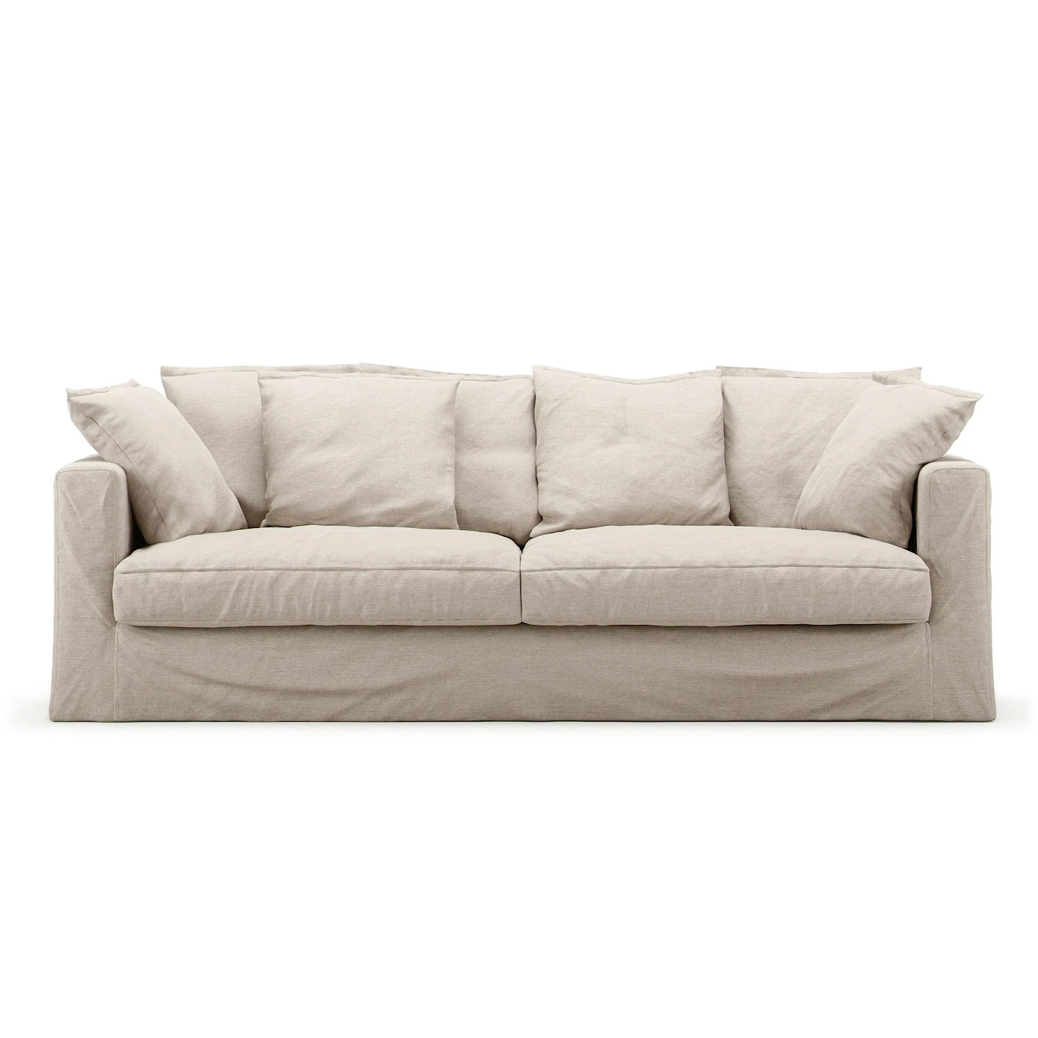 Le Grand Air 3-Seater Sofa Outdoor Sunbrella, Canvas Beige 3 Le Grand Air 3-Seater Sofa Outdoor Sunbrella, Canvas Beige