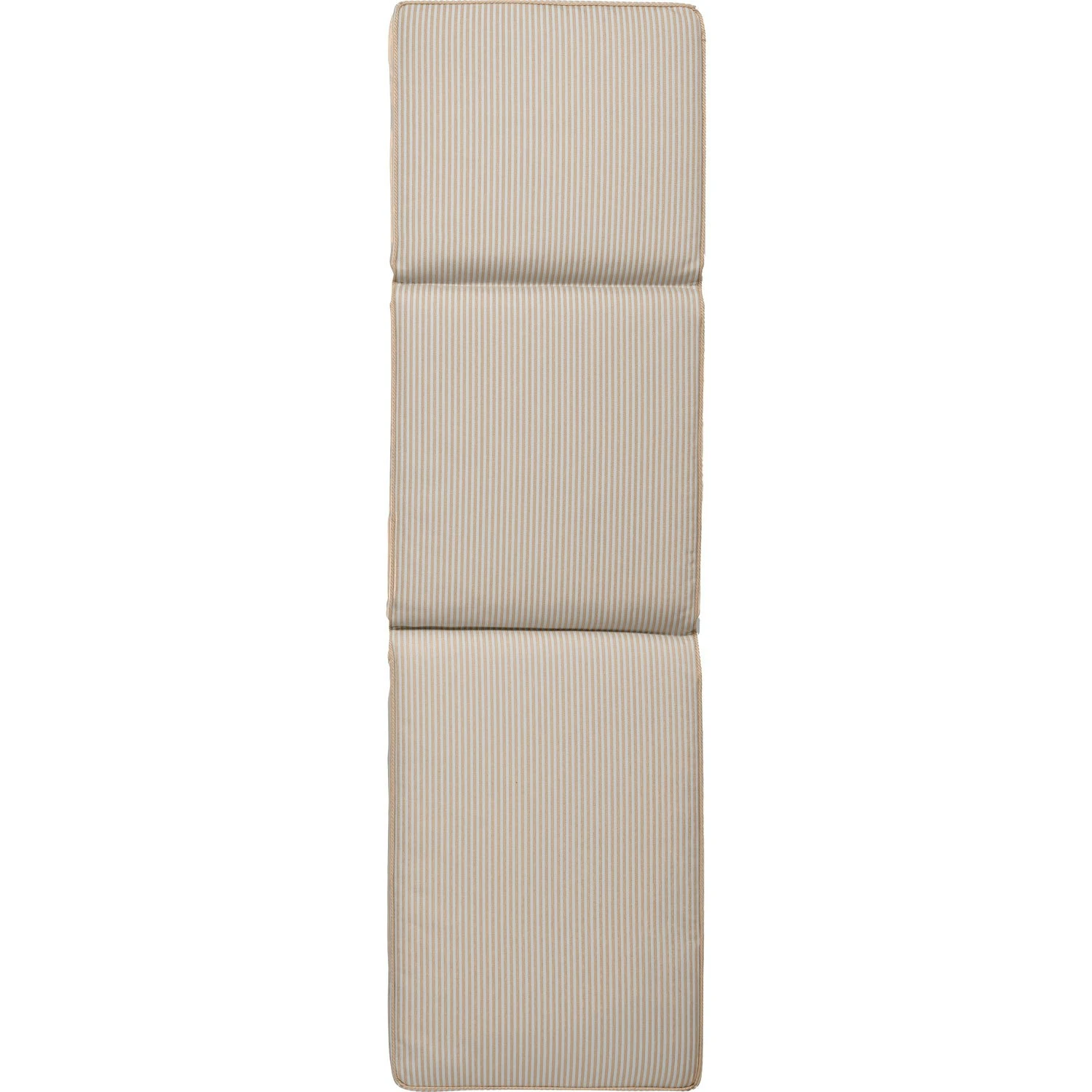 Narrow Stripe Sunbed Cushion 50x186 Cm, Beige 3 Narrow Stripe Sunbed Cushion 50x186 Cm, Beige
