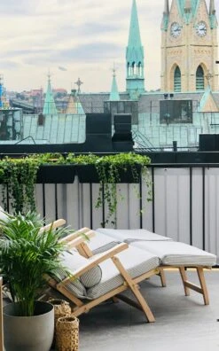 Narrow Stripe Sunbed Cushion 60x186 Cm, Grey 9 Narrow Stripe Sunbed Cushion 60x186 Cm, Grey -Hay Store diyti narrow stripe sunbed cushion 60x186 cm 2