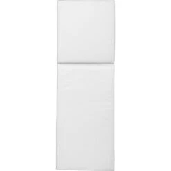 Plain Sunbed Cushion 60x186 Cm, White