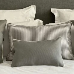 Plain Cushion 25x45 Cm, Grey -Hay Store diyti plain cushion 25x45 cm 1