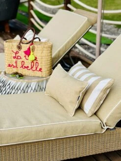 Plain Cushion 25x45 Cm, Beige 7 Plain Cushion 25x45 Cm, Beige -Hay Store diyti plain cushion 25x45 cm 5