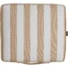 Wide Stripe Boat Cushion 40x45 Cm, Beige