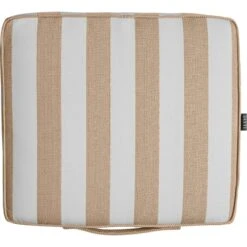 Wide Stripe Boat Cushion 40x45 Cm, Beige