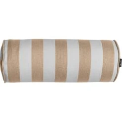 Wide Stripe Cushion 17x45 Cm, Beige