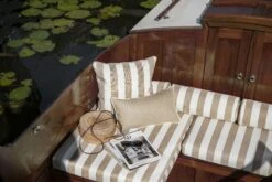 Wide Stripe Cushion 45x45 Cm, Beige 7 Wide Stripe Cushion 45x45 Cm, Beige -Hay Store diyti wide stripe cushion 45x45 cm 19