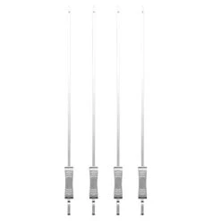 Dorre BBQ Skewer Stainless Steel, 4 Pcs