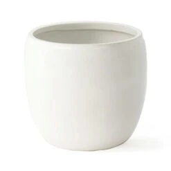 Ernst Pot Glazed Stoneware Ø22,5 Cm, White