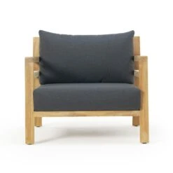 Costes Lounge Chair Cushion, Black Stone -Hay Store ethimo costes cushion for lounge chair 6