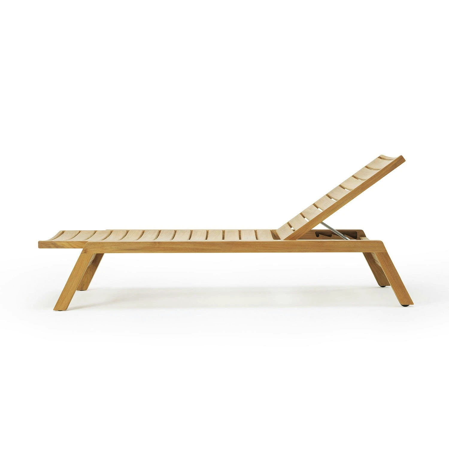 Costes Sunbed, Teak 4 Costes Sunbed, Teak - Image 2