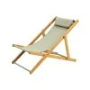 Elle Deck Chair Teak / Acrylic, Ivory -Hay Store ethimo elle deck chair teak acrylic 1