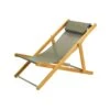 Elle Deck Chair Teak / Acrylic, Dove Grey -Hay Store ethimo elle deck chair teak acrylic 2