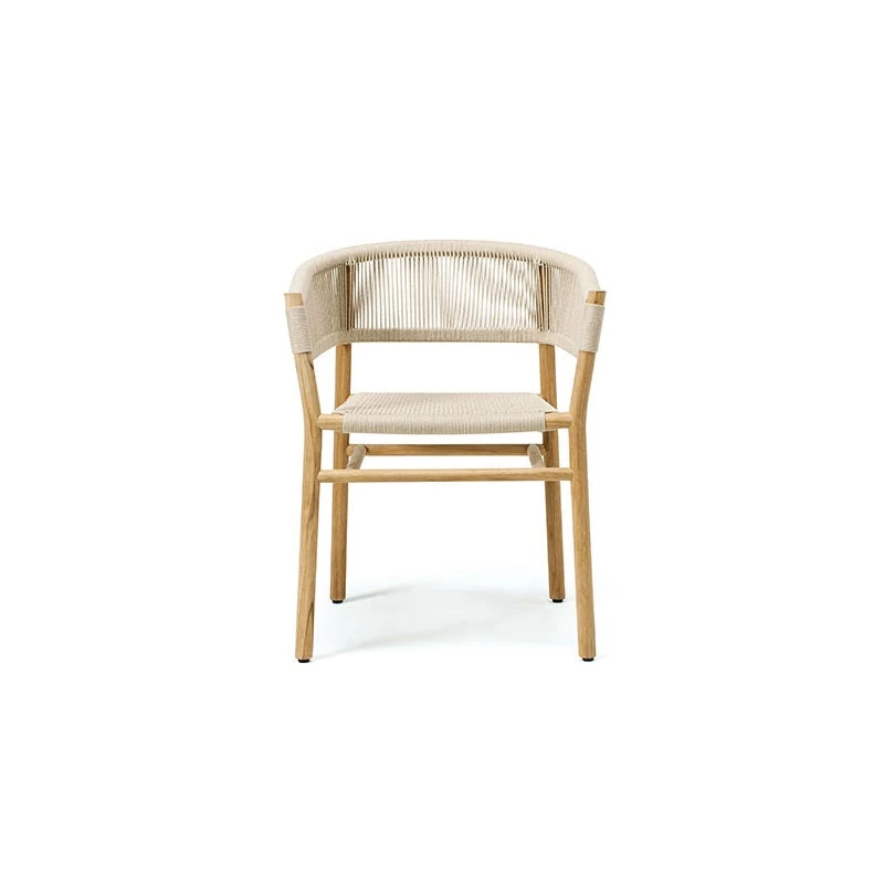 Kilt Dining Armchair, Teak / Sand 3 Kilt Dining Armchair, Teak / Sand