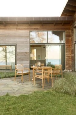 M13 Sammen Bench Outdoor Teak, 50x126 Cm -Hay Store fdb mbler bench outdoor teak 1